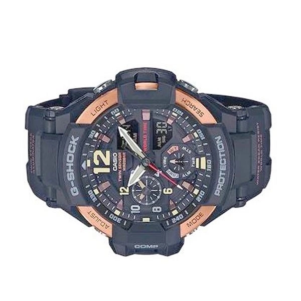 Casio G-Shock Gravitymaster 52 mm Quartz Men's Watch - Black - Casio G-Shock Gravitymaster 52 mm Quartz Men's Watch - Black - Image 2 of 3