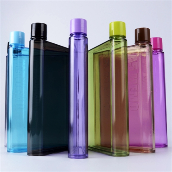 12oz Flat Plastic Water Bottle - 12oz Flat Plastic Water Bottle - Image 1 of 1