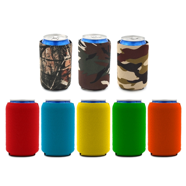 12 OZ Custom Collapsible Can Cooler - 12 OZ Custom Collapsible Can Cooler - Image 1 of 4