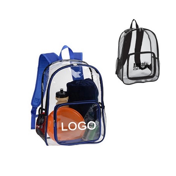 Clear View PVC Backpacks - Clear View PVC Backpacks - Image 0 of 0