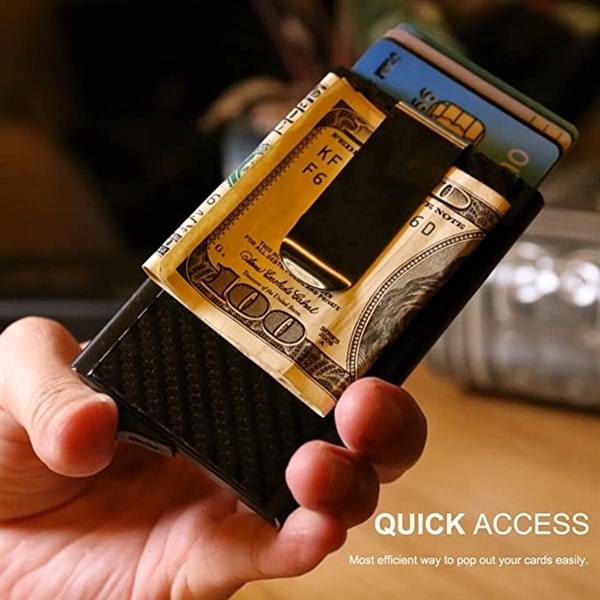 Card Holder Wallet Metal Money Clip Wa - Card Holder Wallet Metal Money Clip Wa - Image 2 of 7