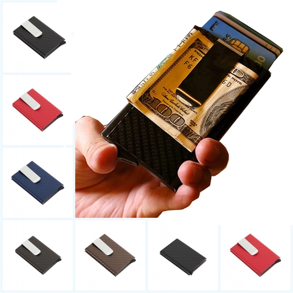 Card Holder Wallet Metal Money Clip Wa - Card Holder Wallet Metal Money Clip Wa - Image 3 of 7