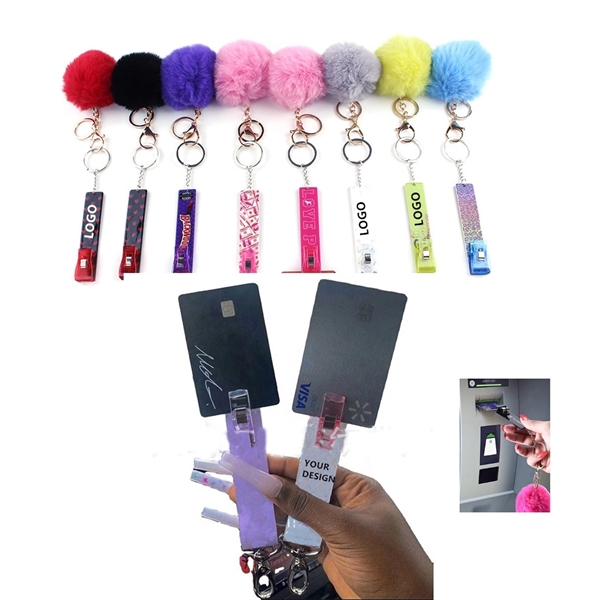 Card Gripper Puller Custom Credit Card Grabber Keychain Clip for Long Nail  Woman