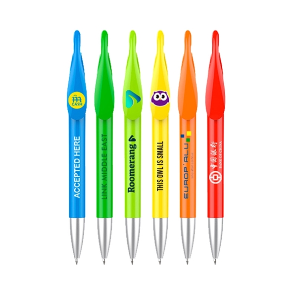 Raindrop Plastic Pen - Raindrop Plastic Pen - Image 0 of 3