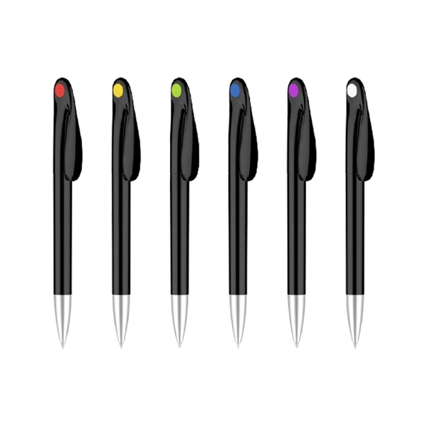 Raindrop Plastic Pen - Raindrop Plastic Pen - Image 2 of 3