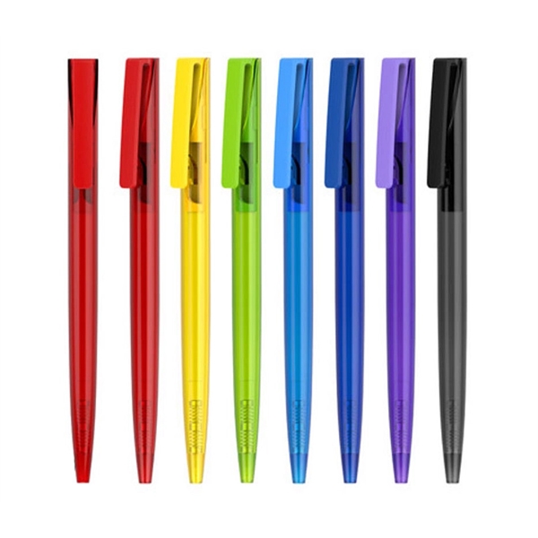 Side Click Plastic Pen - Side Click Plastic Pen - Image 0 of 3