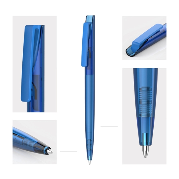 Side Click Plastic Pen - Side Click Plastic Pen - Image 2 of 3