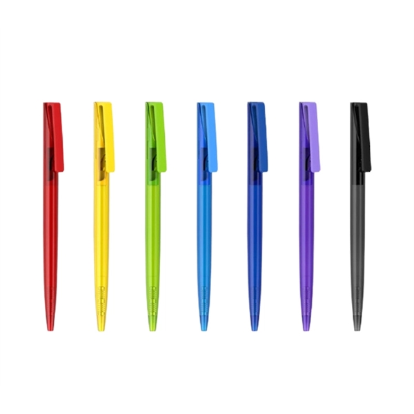 Side Click Plastic Pen - Side Click Plastic Pen - Image 3 of 3