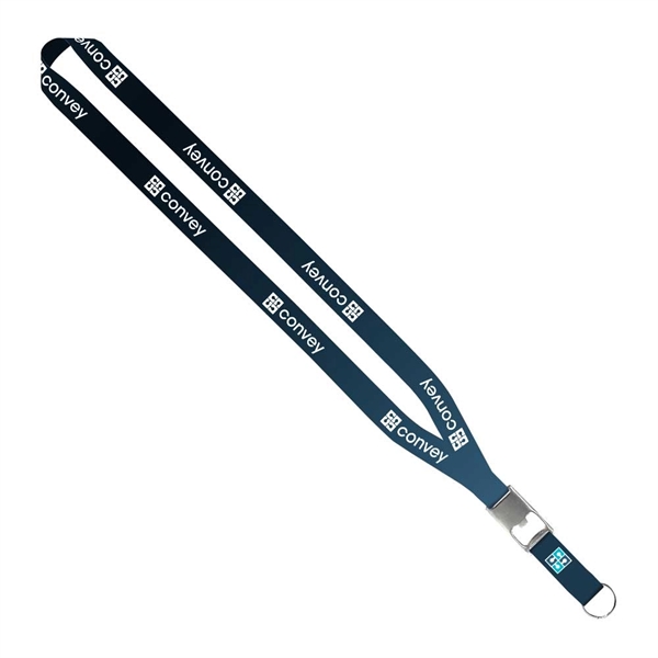 3/4" Imported Dye Sublimated Lanyard