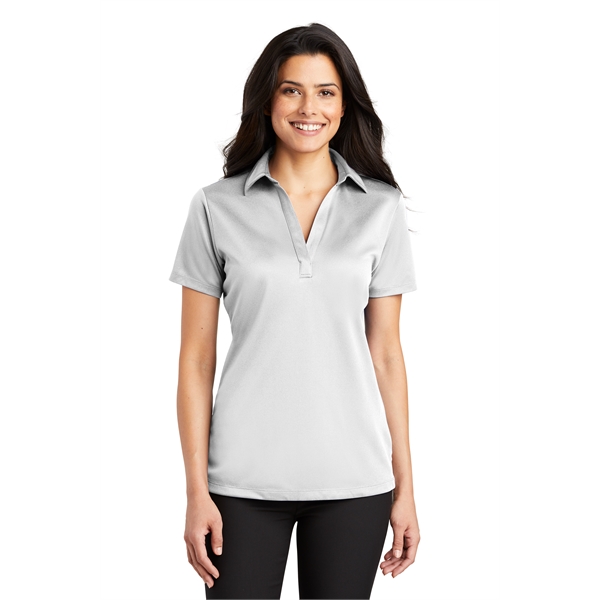 Port Authority Ladies Silk Touch Performance Polo Custom - Port Authority Ladies Silk Touch Performance Polo Custom - Image 5 of 26