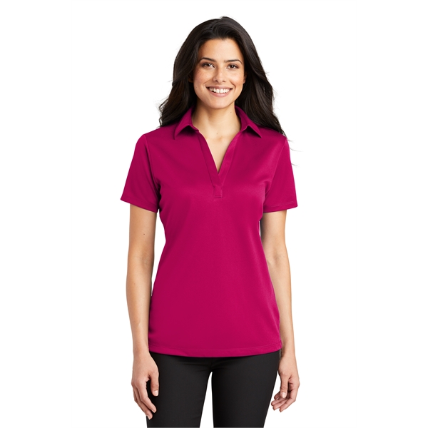 Port Authority Ladies Silk Touch Performance Polo Custom - Port Authority Ladies Silk Touch Performance Polo Custom - Image 7 of 26