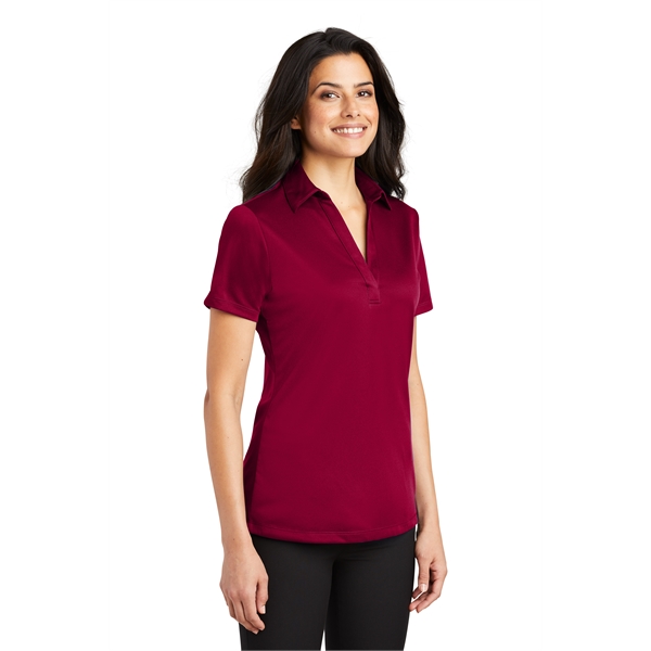 Port Authority Ladies Silk Touch Performance Polo Custom - Port Authority Ladies Silk Touch Performance Polo Custom - Image 8 of 26