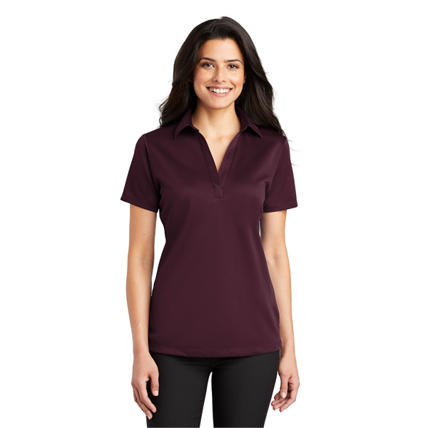 Port Authority Ladies Silk Touch Performance Polo Custom - Port Authority Ladies Silk Touch Performance Polo Custom - Image 12 of 26