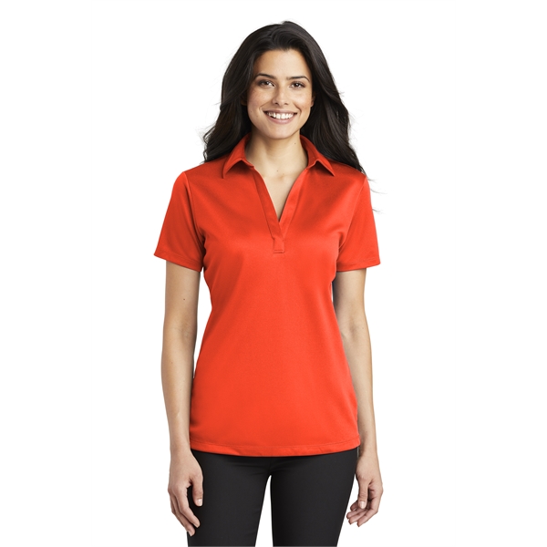 Port Authority Ladies Silk Touch Performance Polo Custom - Port Authority Ladies Silk Touch Performance Polo Custom - Image 14 of 26