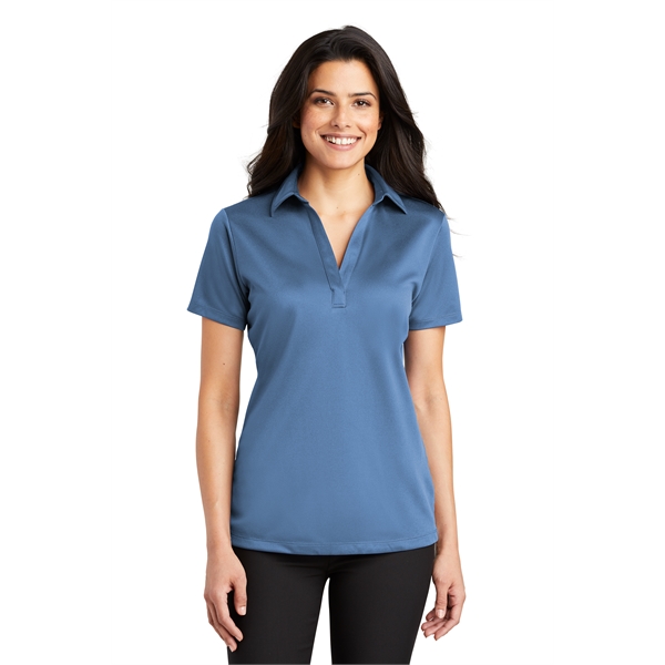 Port Authority Ladies Silk Touch Performance Polo Custom - Port Authority Ladies Silk Touch Performance Polo Custom - Image 15 of 26