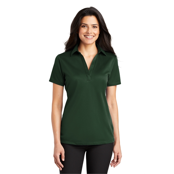 Port Authority Ladies Silk Touch Performance Polo Custom - Port Authority Ladies Silk Touch Performance Polo Custom - Image 16 of 26