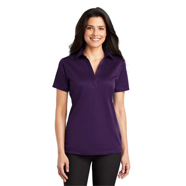 Port Authority Ladies Silk Touch Performance Polo Custom - Port Authority Ladies Silk Touch Performance Polo Custom - Image 20 of 26