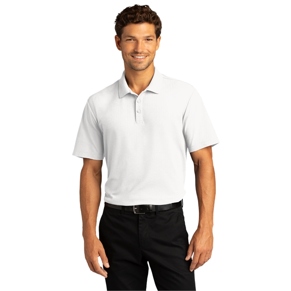 Port Authority SuperPro React Polo w/ Screen Print 5 oz. - Port Authority SuperPro React Polo w/ Screen Print 5 oz. - Image 2 of 14