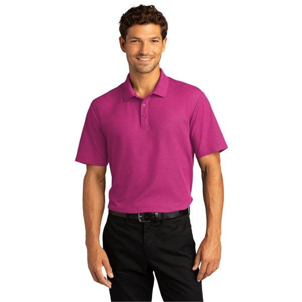 Port Authority SuperPro React Polo w/ Screen Print 5 oz. - Port Authority SuperPro React Polo w/ Screen Print 5 oz. - Image 3 of 14