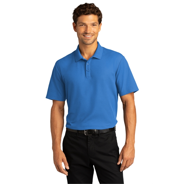 Port Authority SuperPro React Polo w/ Screen Print 5 oz. - Port Authority SuperPro React Polo w/ Screen Print 5 oz. - Image 5 of 14