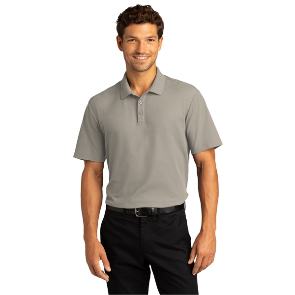Port Authority SuperPro React Polo w/ Screen Print 5 oz. - Port Authority SuperPro React Polo w/ Screen Print 5 oz. - Image 6 of 14