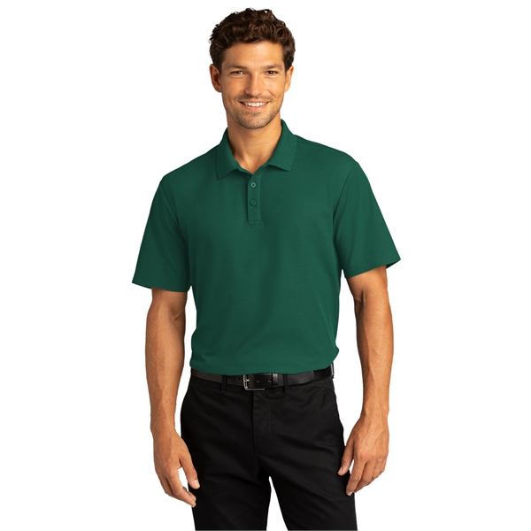 Port Authority SuperPro React Polo w/ Screen Print 5 oz. - Port Authority SuperPro React Polo w/ Screen Print 5 oz. - Image 7 of 14