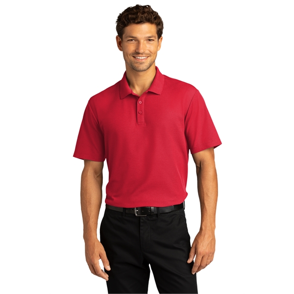 Port Authority SuperPro React Polo w/ Screen Print 5 oz. - Port Authority SuperPro React Polo w/ Screen Print 5 oz. - Image 9 of 14