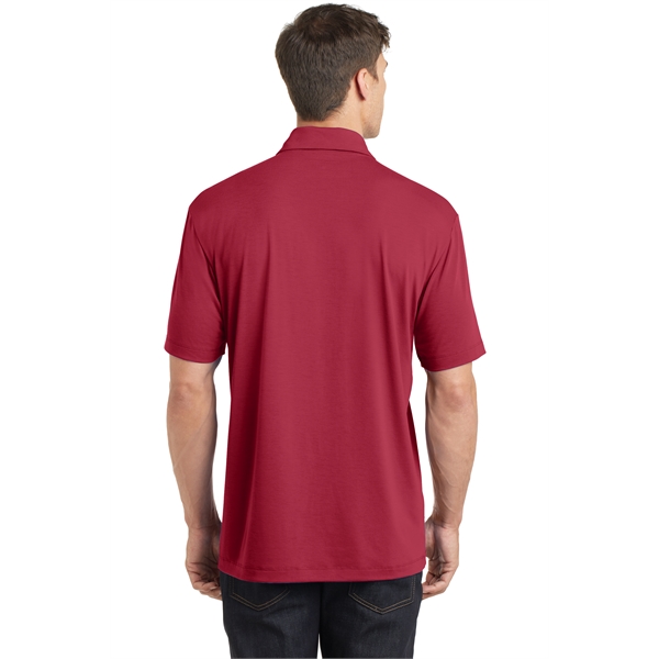 Port Authority Cotton Touch Performance Polo w/ Screen Print - Port Authority Cotton Touch Performance Polo w/ Screen Print - Image 10 of 14