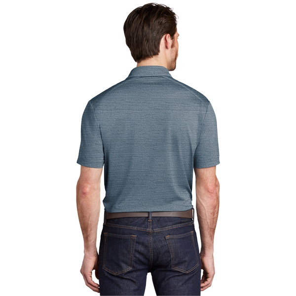 Port Authority Stretch Heather Polo - Port Authority Stretch Heather Polo - Image 8 of 13
