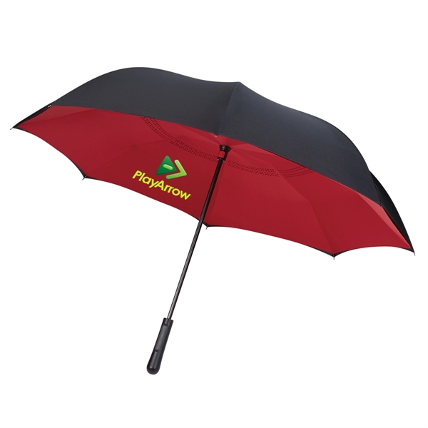 48" Arc Two-Tone Inversion Umbrella - 48" Arc Two-Tone Inversion Umbrella - Image 15 of 22