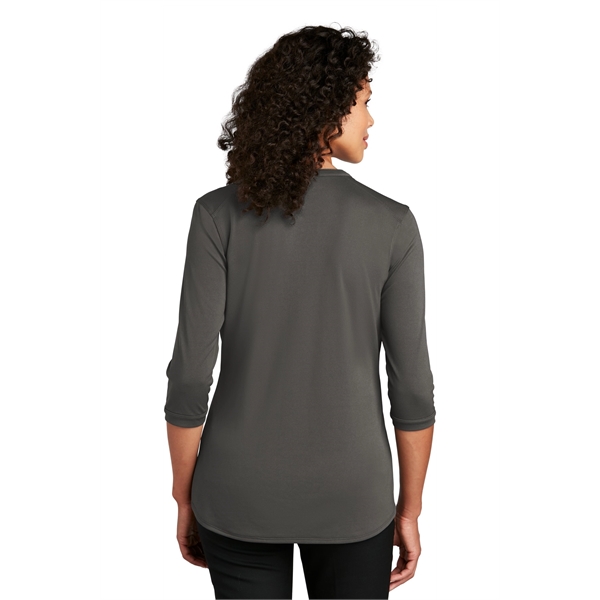 Port Authority Women's UV Choice Pique Henley - Port Authority Women's UV Choice Pique Henley - Image 30 of 30