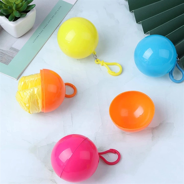 Advertising Disposable Raincoat for Adults with Ball - Advertising Disposable Raincoat for Adults with Ball - Image 1 of 1