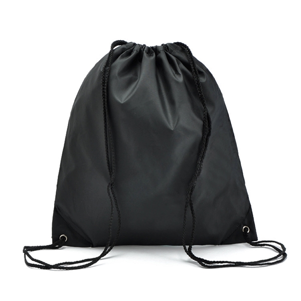 210D Nylon Drawstring Backpack - 210D Nylon Drawstring Backpack - Image 8 of 8