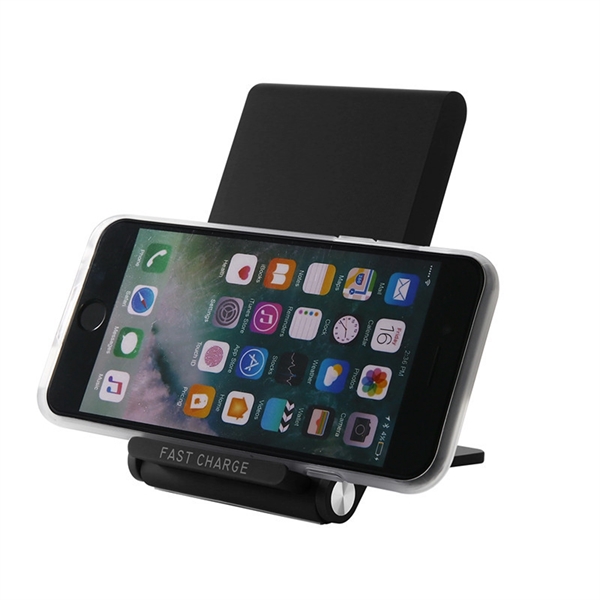 10W Wireless Charger Phone Stand - 10W Wireless Charger Phone Stand - Image 0 of 5