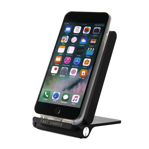 10W Wireless Charger Phone Stand - 10W Wireless Charger Phone Stand - Image 3 of 5