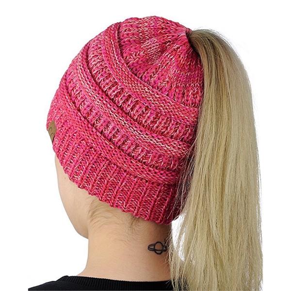 Winter Ponytail Beanie - Winter Ponytail Beanie - Image 3 of 8