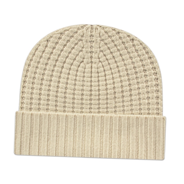 Premium Waffle Knit Toque with Cuff - Premium Waffle Knit Toque with Cuff - Image 5 of 8