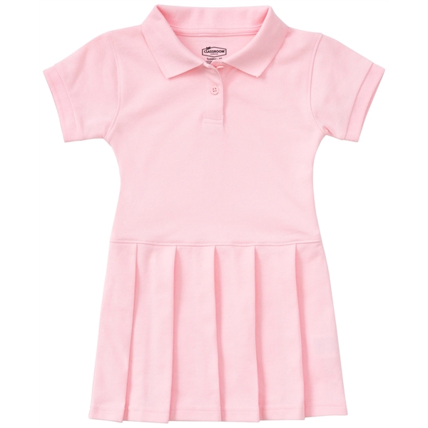 Classroom Uniforms Girls' Pique Polo Dress for Preschool - Classroom Uniforms Girls' Pique Polo Dress for Preschool - Image 0 of 5