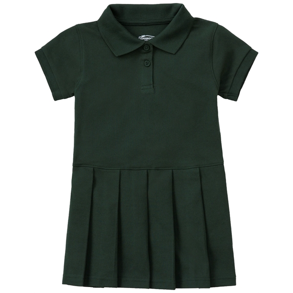 Classroom Uniforms Girls' Pique Polo Dress for Preschool - Classroom Uniforms Girls' Pique Polo Dress for Preschool - Image 4 of 5