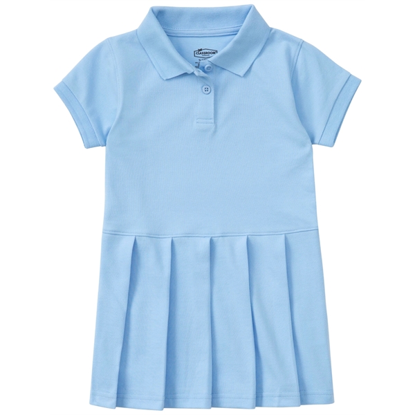 Classroom Uniforms Girls' Pique Polo Dress for Preschool - Classroom Uniforms Girls' Pique Polo Dress for Preschool - Image 5 of 5