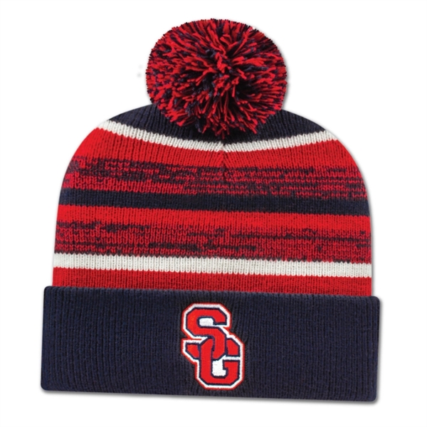Fleece Lined Knit Toque with Cuff - Fleece Lined Knit Toque with Cuff - Image 0 of 10