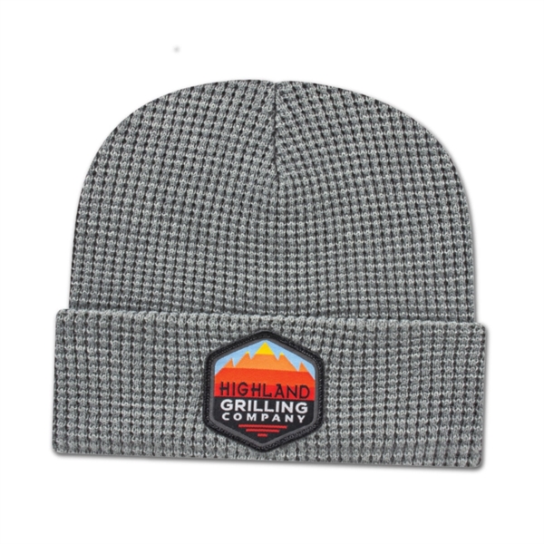 Waffle Knit Toque with Cuff - Waffle Knit Toque with Cuff - Image 0 of 4