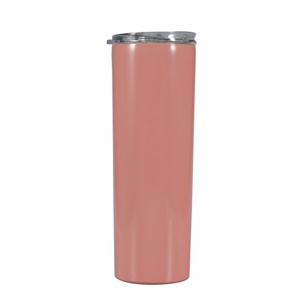 20 oz Skinny Straight Wine Tumbler With Lid - 20 oz Skinny Straight Wine Tumbler With Lid - Image 4 of 19