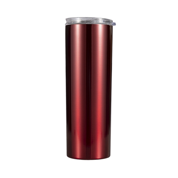 20 oz Skinny Straight Wine Tumbler With Lid - 20 oz Skinny Straight Wine Tumbler With Lid - Image 10 of 19