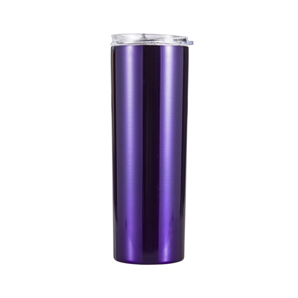 20 oz Skinny Straight Wine Tumbler With Lid - 20 oz Skinny Straight Wine Tumbler With Lid - Image 14 of 19
