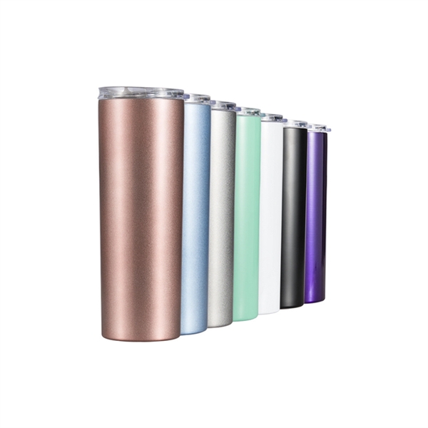 20 oz Skinny Straight Wine Tumbler With Lid - 20 oz Skinny Straight Wine Tumbler With Lid - Image 16 of 19