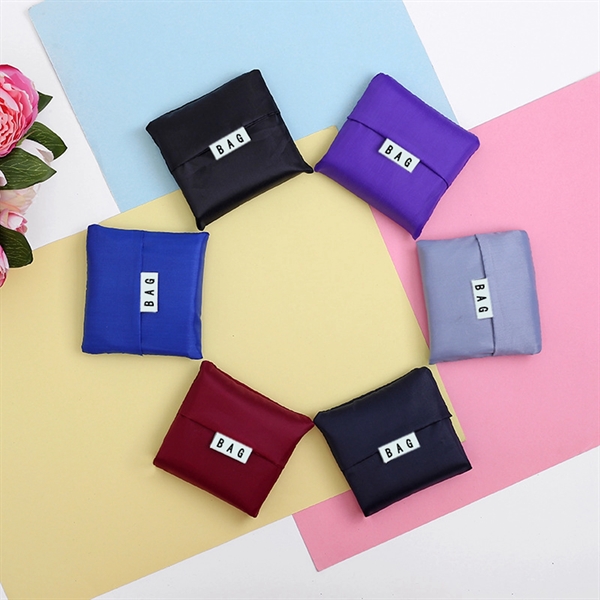 Waterproof Polyester Cloth Folding Shopping Bag - Waterproof Polyester Cloth Folding Shopping Bag - Image 1 of 3