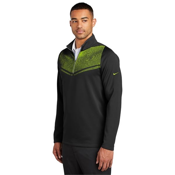 Nike Therma-FIT Hypervis 1/2-Zip Cover-Up - Nike Therma-FIT Hypervis 1/2-Zip Cover-Up - Image 2 of 10
