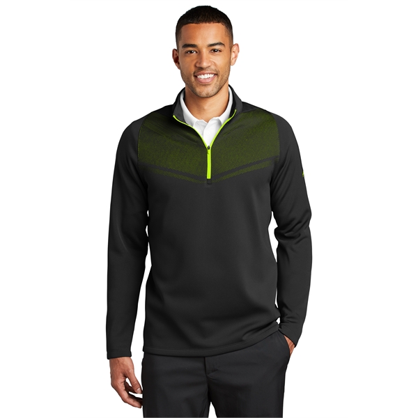 Nike Therma-FIT Hypervis 1/2-Zip Cover-Up - Nike Therma-FIT Hypervis 1/2-Zip Cover-Up - Image 3 of 10