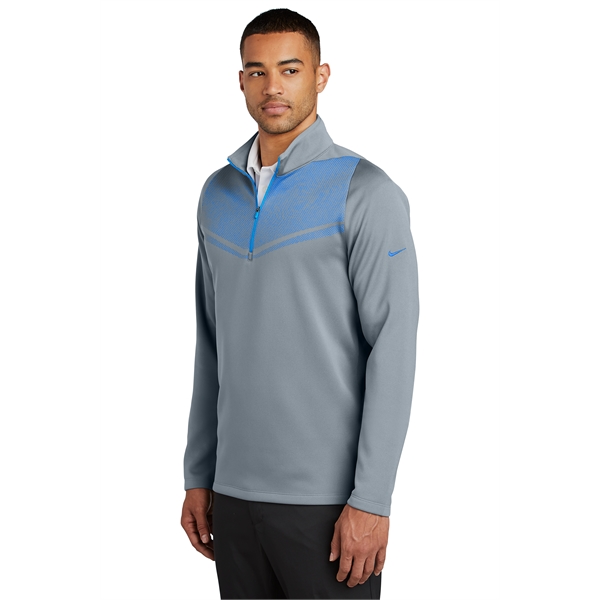 Nike Therma-FIT Hypervis 1/2-Zip Cover-Up - Nike Therma-FIT Hypervis 1/2-Zip Cover-Up - Image 5 of 10